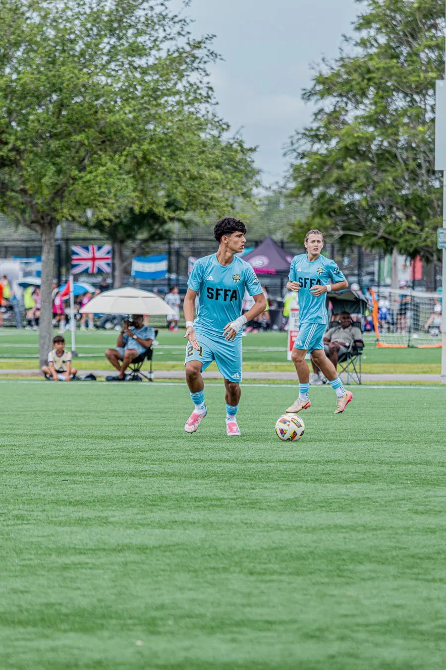 Eddy Oliveira on the ball - SFFA